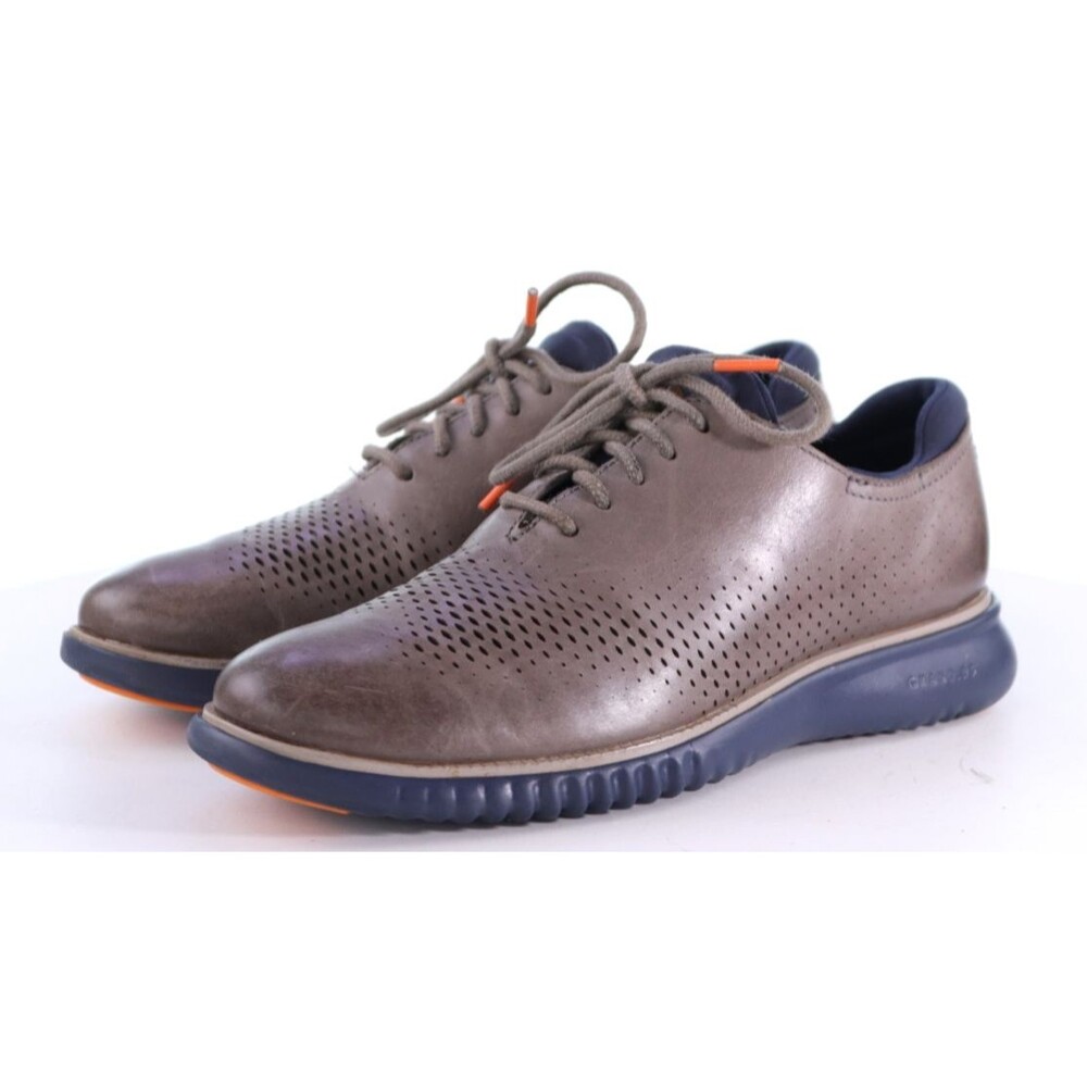Cole Haan Zero Grand Laser Cut Men's Oxford Dress Shoes Size 7 M Leather C34500